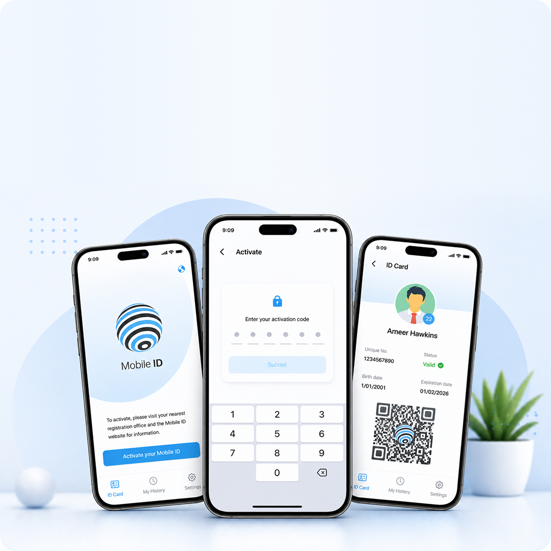 Mobile ID Application Registration Process